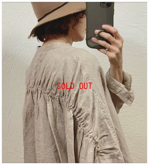 画像3: nachukara（ナチュカラ）　後ろギャザーチュニック