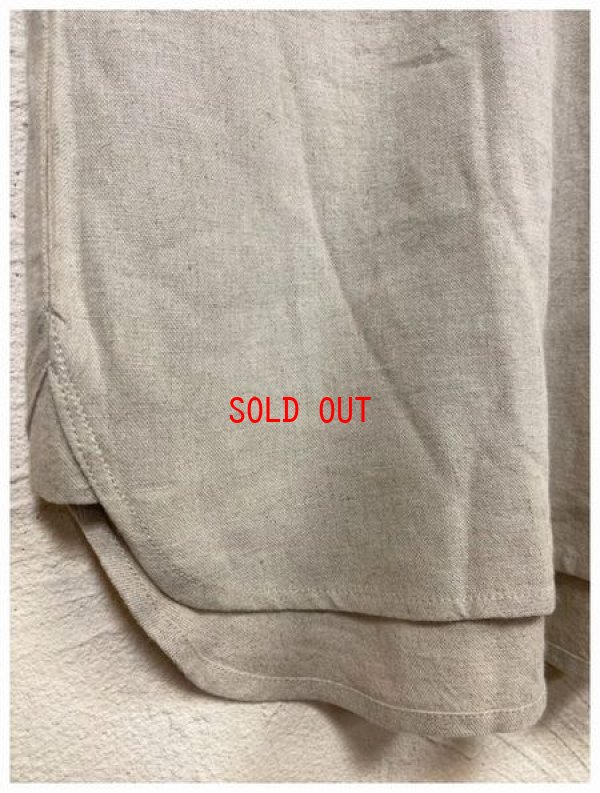 画像10: heavenly（ヘブンリー）　リネンレーヨンフライフロントワイドブラウス