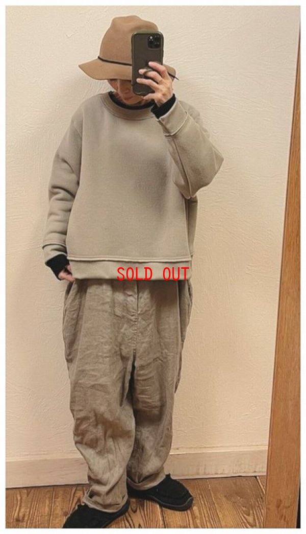 画像3: sabbatum(サバタム）　ジャッカルテリーナップカットオフプルオーバー