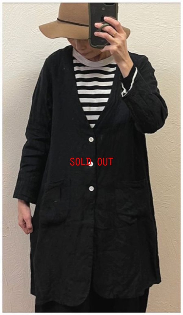 画像3: seasew.(シーソー)　リネンツイルノーカラージャケット