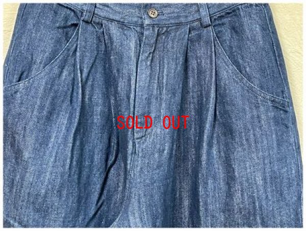 画像9: nachukara（ナチュカラ）　デニムタックパンツ