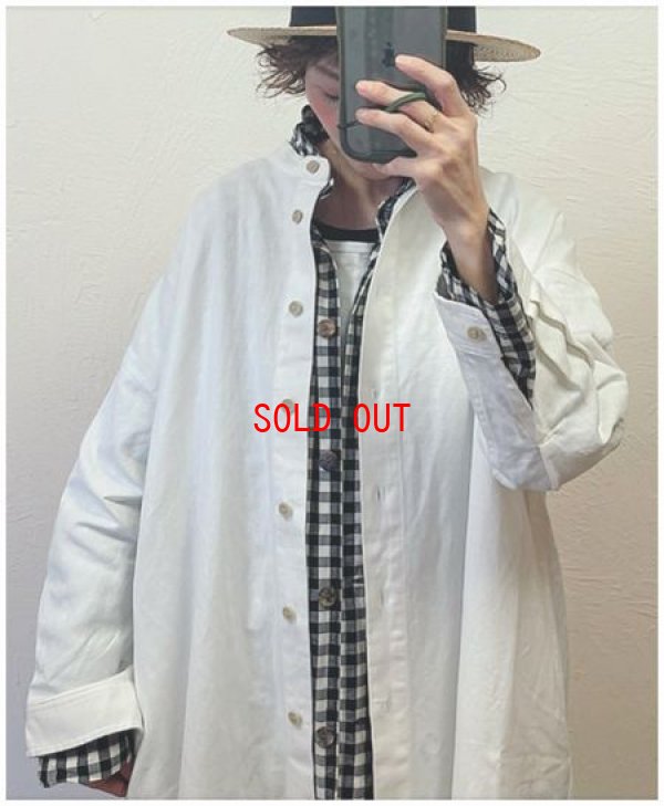 画像3: nachukara（ナチュカラ）　バンドカラーシャツワンピース