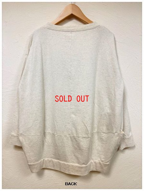 画像7: TANG(タング）　スーパーミニ裏毛製品染めワイドプルオーバー