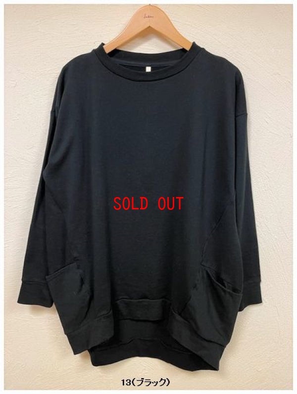 画像6: TANG(タング）　スーパーミニ裏毛製品染めワイドプルオーバー