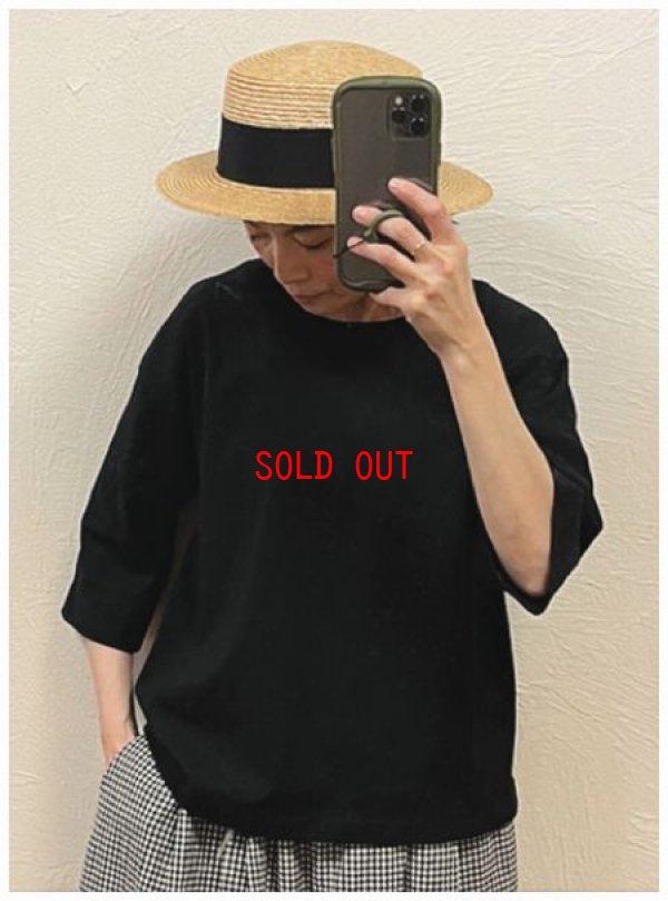 画像3: BLUE LAKE MARKET(ブルーレイクマーケット）　コットン天竺バックプリントTシャツ