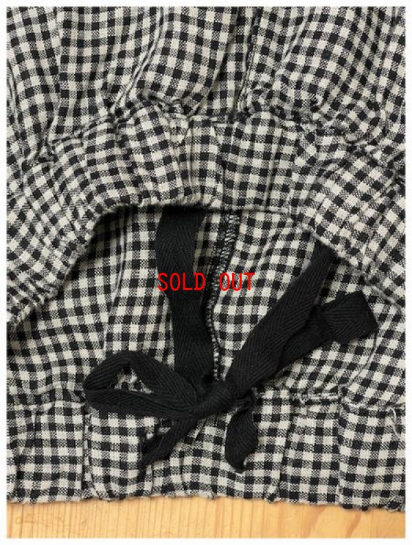 画像7: heavenly（ヘブンリー）　リネンギンガムチェックテーパードパンツ