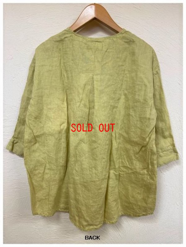 画像6: sun valley(サンバレー）　フレンチリネン製品染めヘンリーチュニック