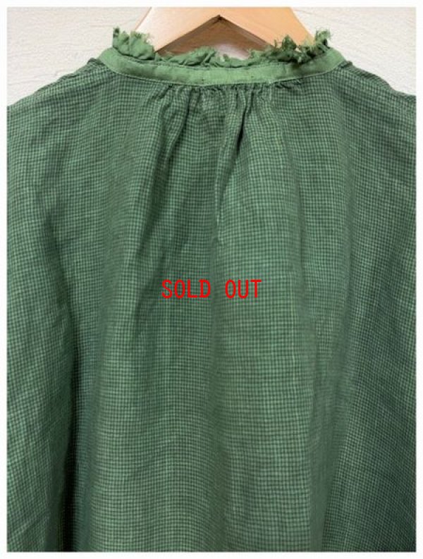 画像10: a+koloni(コロニー) オリジナルギンガムフリルブラウス