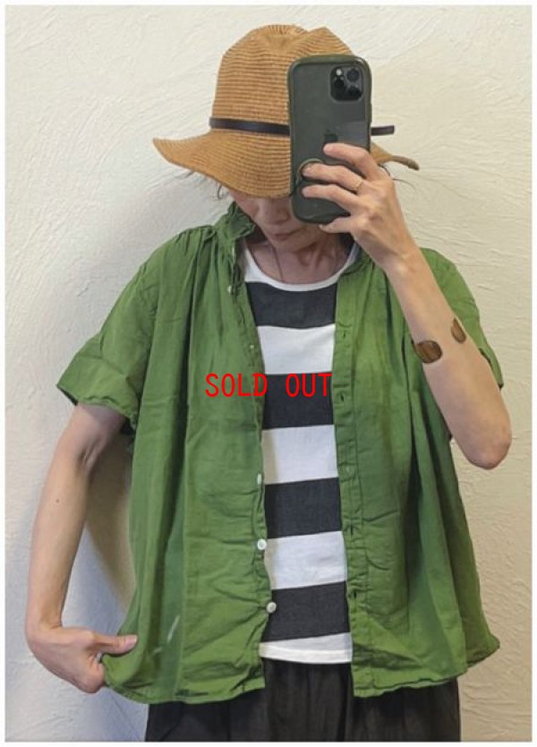 画像3: sun valley(サンバレー）　コットンボイル製品染めブラウス