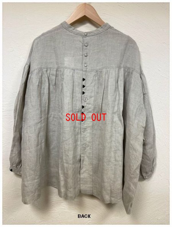 画像5: tumugu(ツムグ）　リネンエイジング刺繍プルオーバー