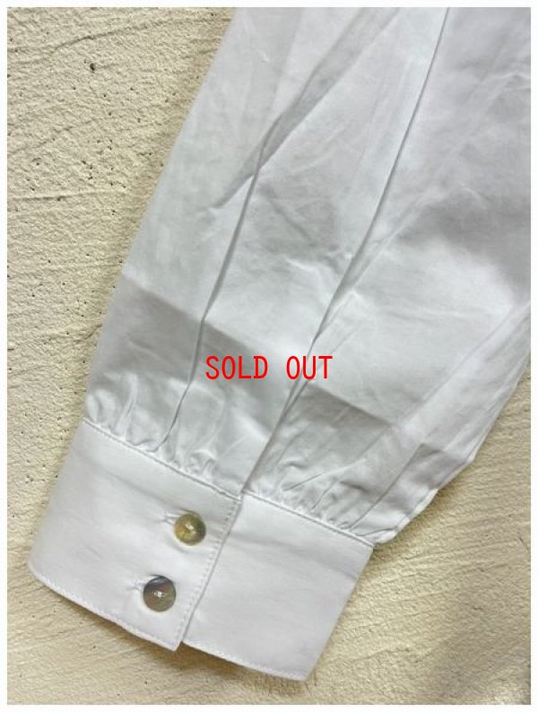 画像6: le ciel a temps doux（タンドゥース）　タイプライター無地ブラウス