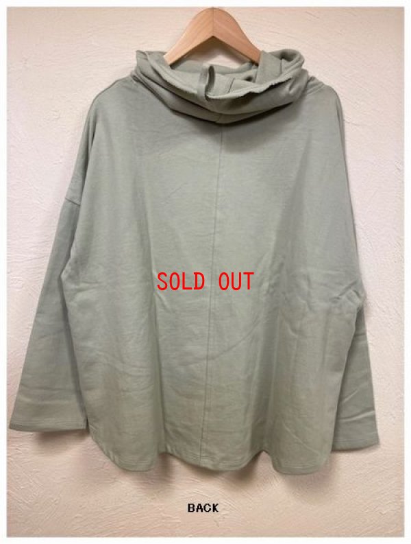 画像7: TANG(タング) コーマミニ裏毛ロングタートルプルオーバー