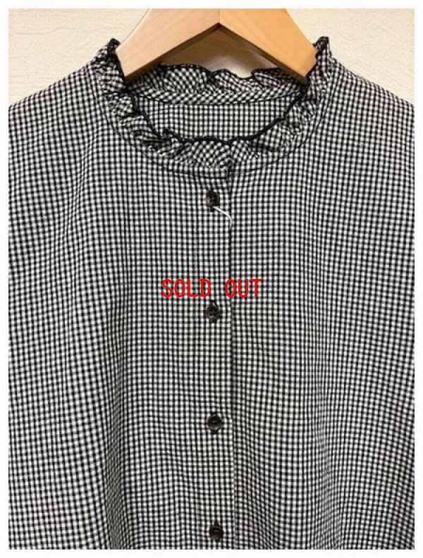 画像5: le ciel(ルシエル）　ギンガムチェックブラウス