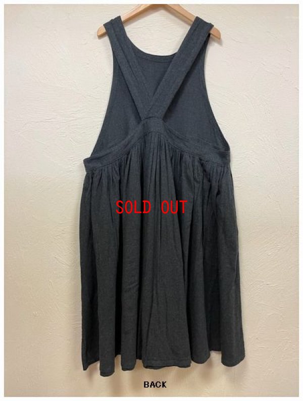 画像6: a+koloni(コロニー) 起毛ビエラエプロンワンピース