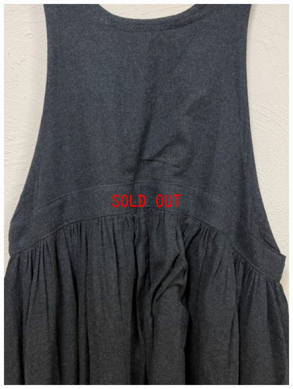 画像7: a+koloni(コロニー) 起毛ビエラエプロンワンピース