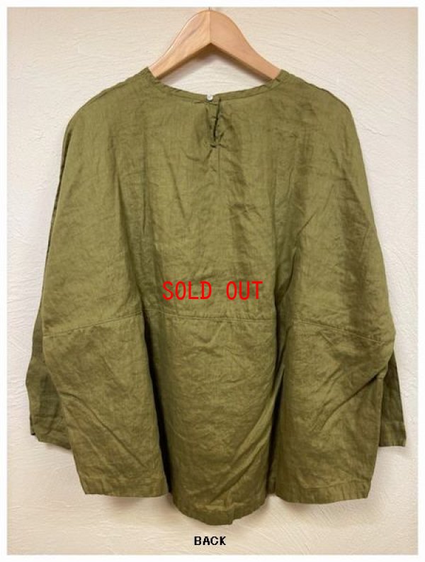 画像7: sun valley(サンバレー）　フレンチリネン製品染ワイドプルオーバー