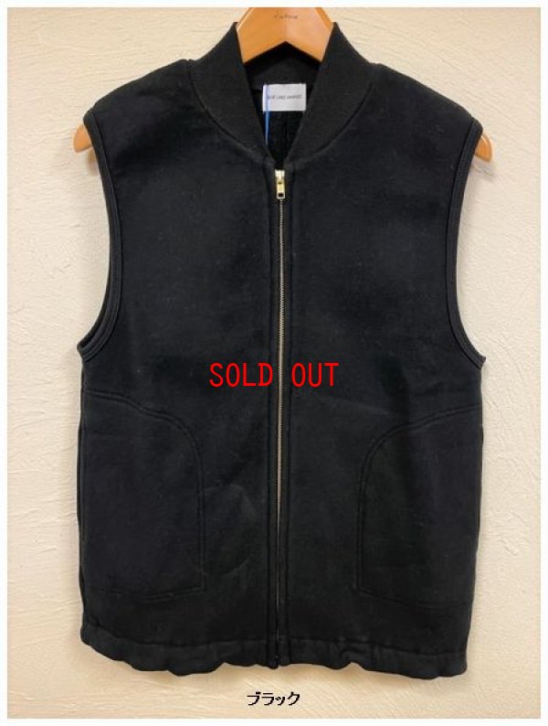 画像5: BLUE LAKE MARKET（ブルーレイクマーケット）　リヨセルコットン裏毛ジップアップベスト