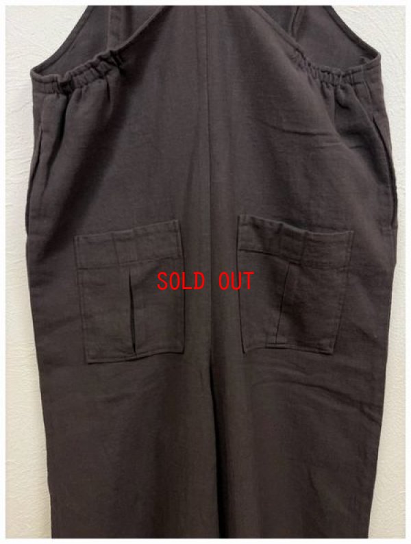 画像7: le ciel de demain（ルシエルドドゥマン）　リネン無地サロペット