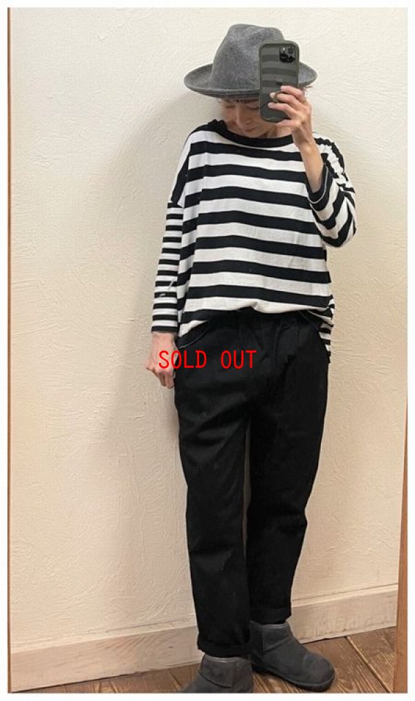 画像4: seasew（シーソー)　コットンキャンバスワッシャーテーパードパンツ