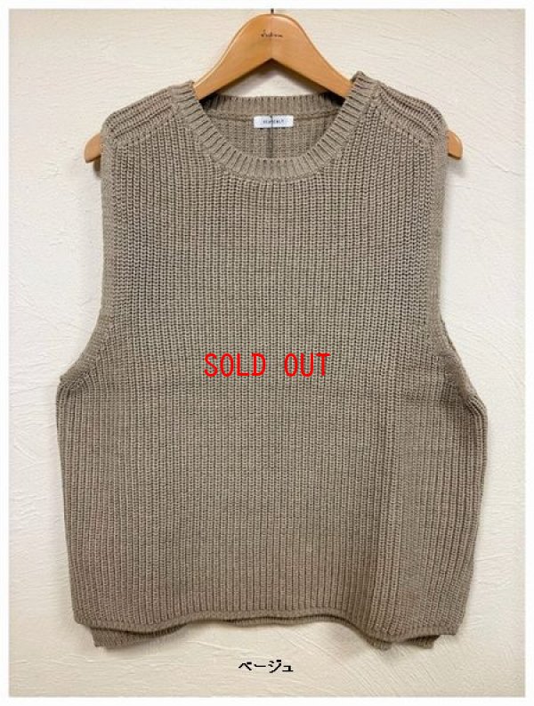 画像4: heavenly（ヘブンリー）　コットンリネンミックスニットベスト