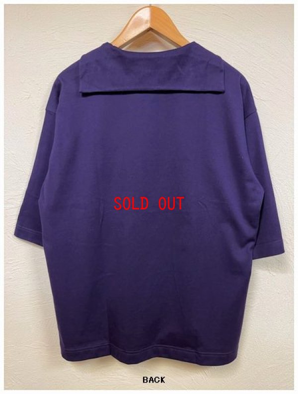 画像6: SORTE(ソルテ）　コーマ天竺セーラーカラープルオーバー