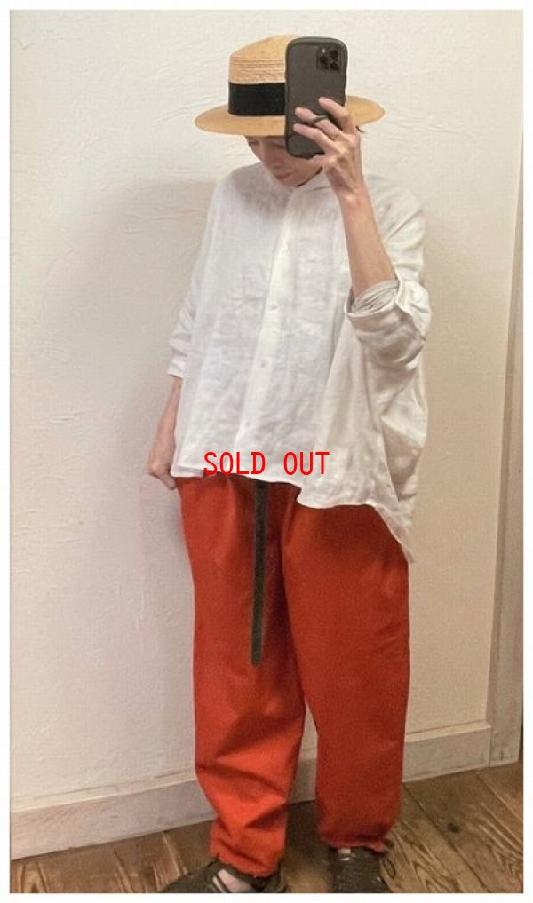 画像4: nachukara（ナチュカラ）　ライトツイルドローンストリングパンツ