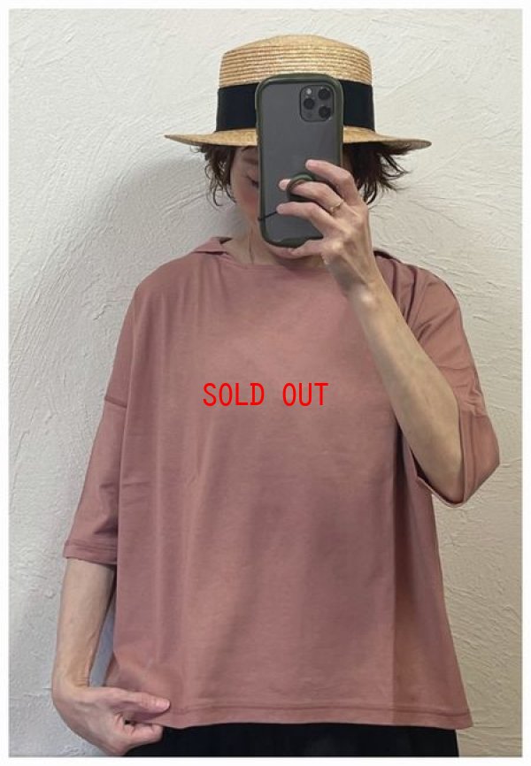 画像3: nachukara（ナチュカラ）　ナチュラル天竺セーラーカラープルオーバー