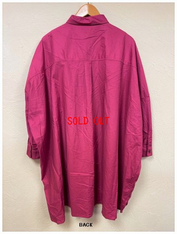 画像7: ichi(イチ）　コットンオックスワイドオーバーシャツ