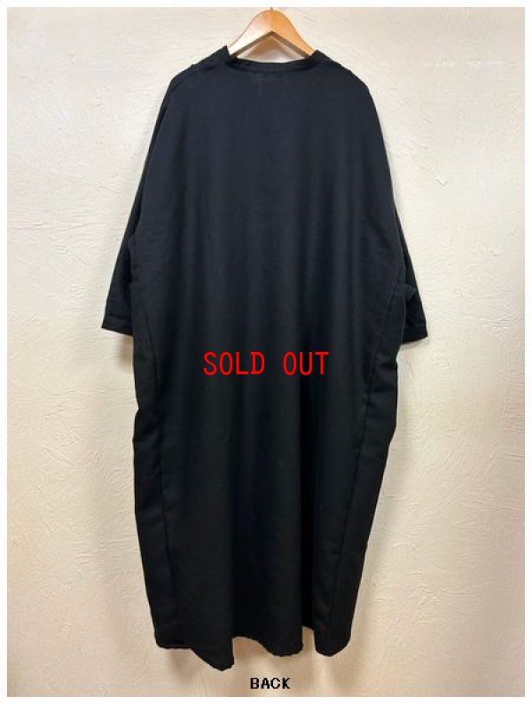 画像5: sabbatum（サバタム)　コットンウールビエラワッシャーサイドポケットワンピース