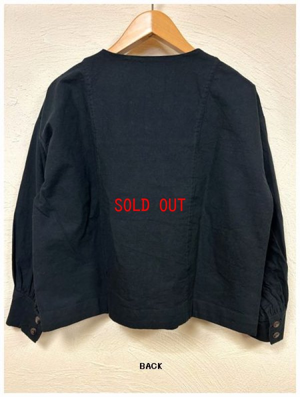 画像6: tukuroi（ツクロイ）　コットンリネン平織りボリューム袖ジャケット