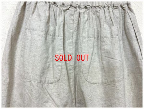 画像12: tukuroi（ツクロイ）　コットンリネン平織りボリュームパンツ