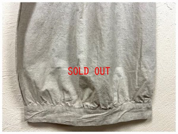 画像13: tukuroi（ツクロイ）　コットンリネン平織りボリュームパンツ