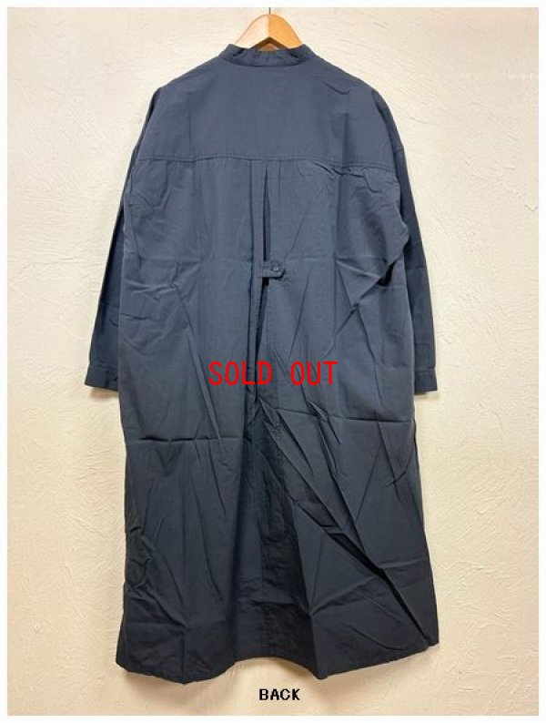 画像7: sabbatum（サバタム）　バックタックロングシャツワンピース