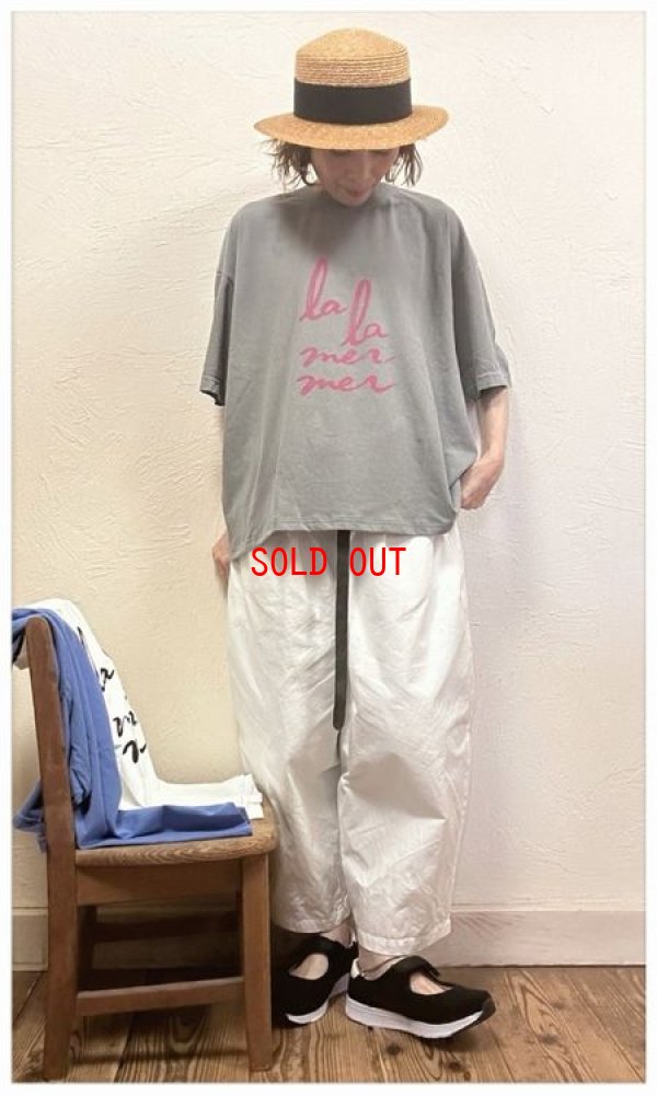 画像1: ichi(イチ）　コットンプリントTシャツ