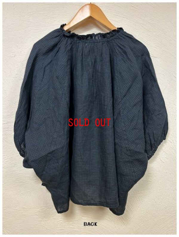 画像6: heavenly（ヘブンリー）　リネンギンガムドルマンブラウス