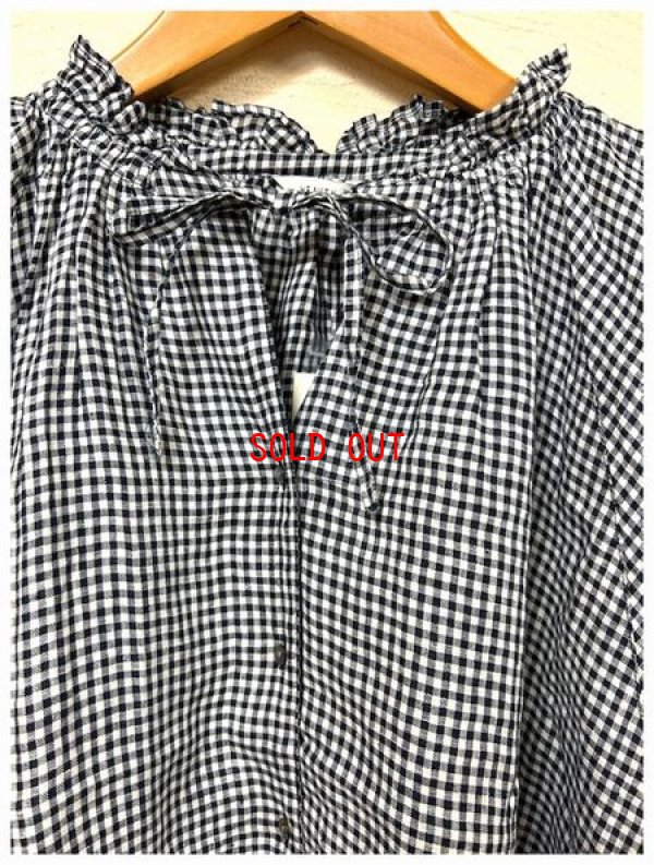 画像7: heavenly（ヘブンリー）　リネンギンガムドルマンブラウス