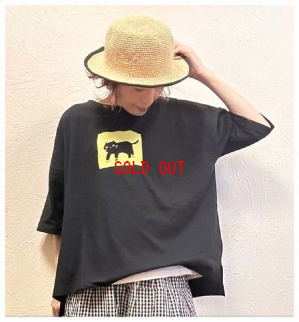 画像2: sun valley(サンバレー）　コットン天竺プリントTシャツ