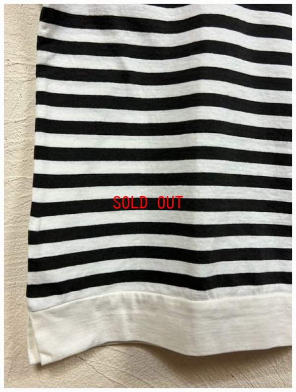 画像8: BLUE LAKE MARKET（ブルーレイクマーケット）　天竺ボーダーバックピンチワイドプルオーバー