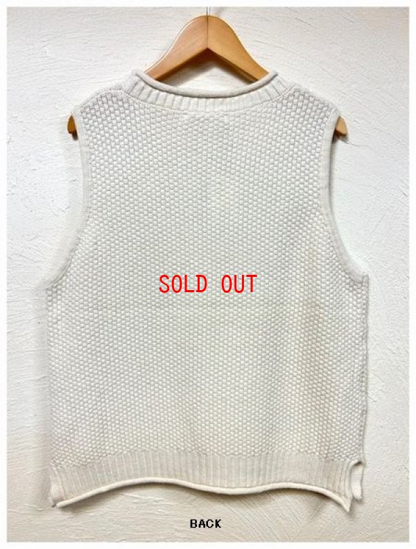 画像6: nachukara（ナチュカラ）　ラムウール混ニットパッチワークベスト