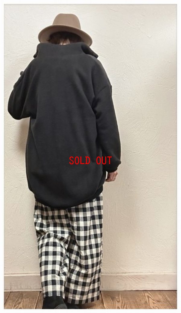 画像4: BLUE LAKE MARKET（ブルーレイクマーケット）　フリースハイネックジップアップブルゾン