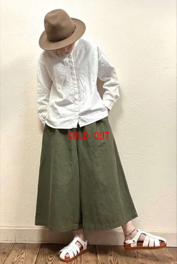 画像2: sun valley(サンバレー）　コットンライトキャンバスワイドパンツ