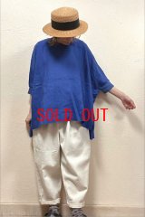 heavenly（ヘブンリー）　リネンバックボタンビックプルオーバー