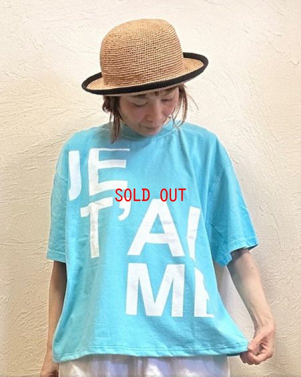 画像1: ichi(イチ）　ピグメントダイTシャツ