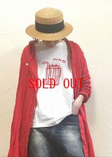 heavenly（ヘブンリー）　スズキマイコサンコラボ　プリントTシャツ”Wao"