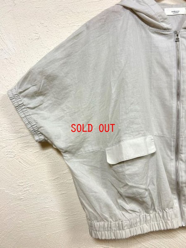 画像7: tukuroi（ツクロイ）　ラミーコットンフードブルゾン