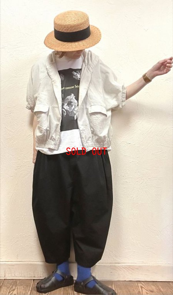 画像3: tukuroi（ツクロイ）　ラミーコットンフードブルゾン