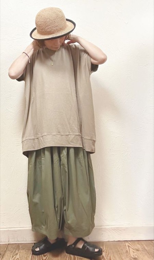 画像1: heavenly（ヘブンリー）　コットンリネンワイドボックスプルオーバー