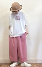 heavenly（ヘブンリー）　コットンタイプライターワイドキュロット