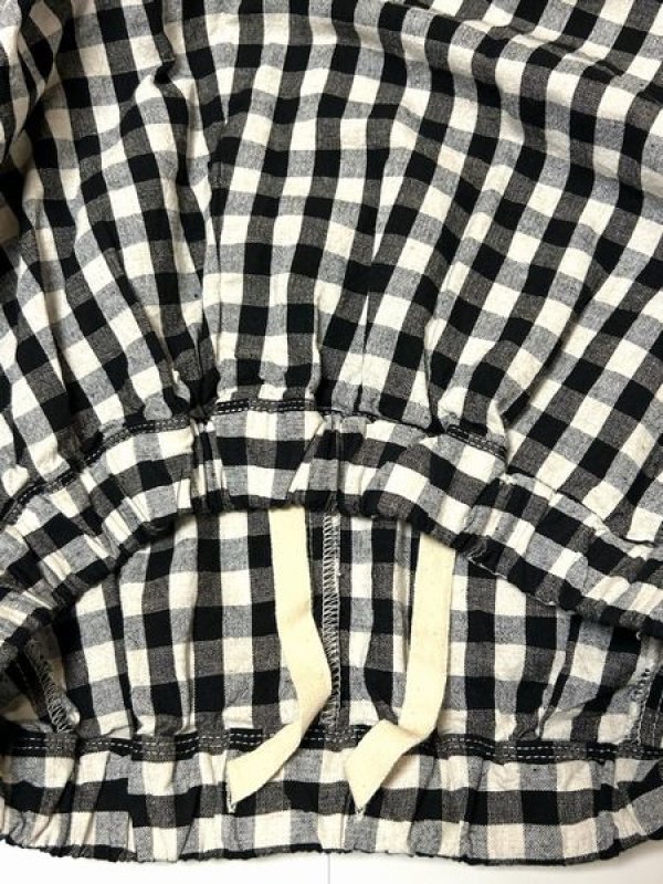 画像7: sun valley(サンバレー）　コットンリネン平織り裾ギャザーサルエルパンツ