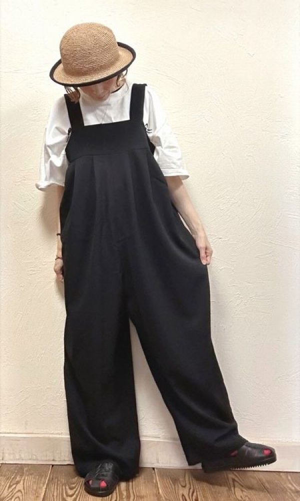 画像2: DIARIES（ダイアリーズ）　タックサロペットパンツ